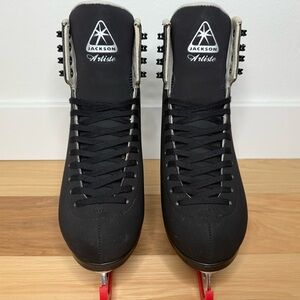 Jackson Ultima JS1792 Artiste Men’s Black Figure Ice Skates Size 8 M